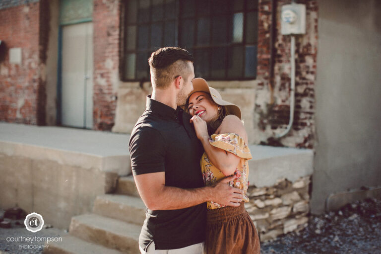 Kansas-City-West-Bottoms-couple-portrait-session