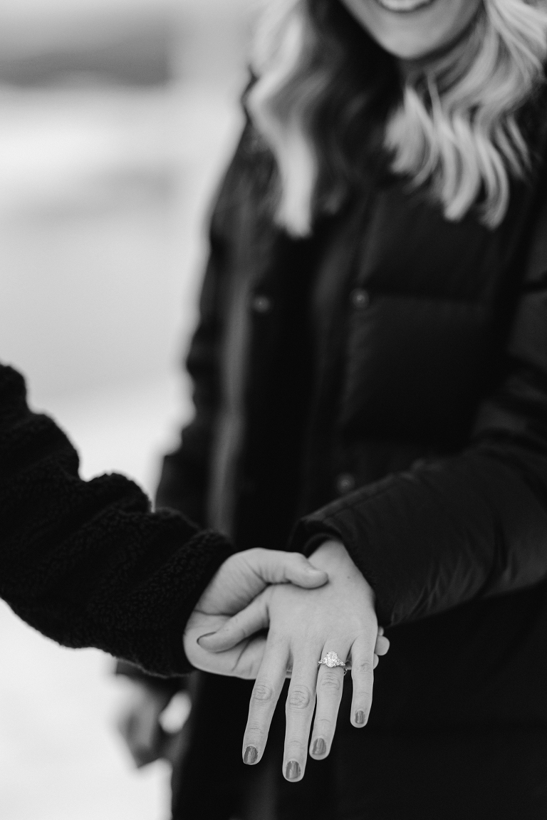 Missouri Proposal Photographer, Snowy Engagement Photos, Hermann Hill Proposal, Missouri Wedding Photographer, Engagement Photography in Missouri