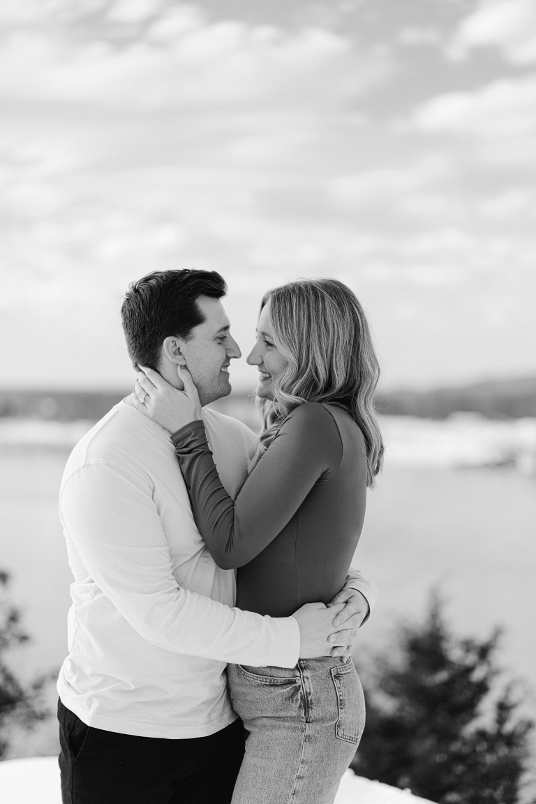 Missouri Proposal Photographer, Snowy Engagement Photos, Hermann Hill Proposal, Missouri Wedding Photographer, Engagement Photography in Missouri